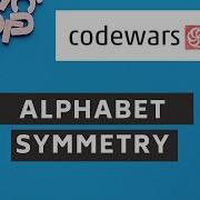 Codewars Alphabet Symmetry Javascript