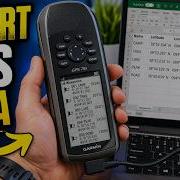 Import Waypoints Or Location Data From Garmin GPS 78s To Microsoft Excel