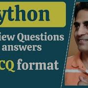 Python Interview Questions Answers In MCQ Format Top Python MCQs With Answer Freshers MCQ Quiz