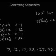 Generating Sequences