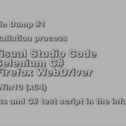 How To Install Visual Studio Code With Selenium C C Sharp On Win10 X64