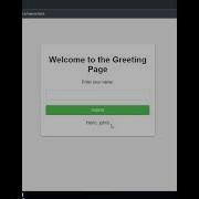 How To Create Greetings Page Using HTML CSS And JS Shorts