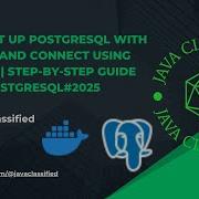 How To Set Up PostgreSQL With Docker And Connect Using PgAdmin Step By Step Guide Postgresql 2025