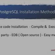 PostgreSQL Installation On Red Hat Linux With EDB Method