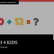 15 Of 25 Beginner Projects HTML CSS JavaScript Math For Kids Application
