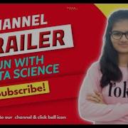 Channel Trailer Data Science Data Analyst Programming Coding Statistics Python