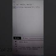 Replace Method In Python Coder Coding Programming Python Pythonprogramming