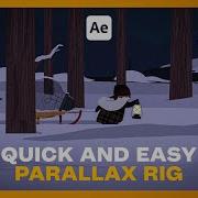 Установка 3D эффект параллакса Учебное пособие по After Effects