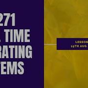 CG2271 Lesson 2