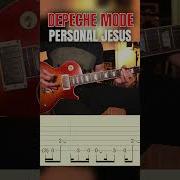Depeche Mode Personal Jesus Riff Guitar Tutorial Tabs
