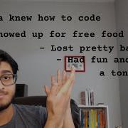 My First Hackathon HackTJ Free Food T Shirts And Stress LOL