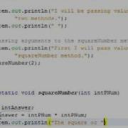069 Passing A Value To A Method