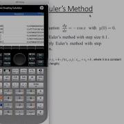 Euler S Method On The HP Prime Calculator
