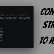 Convert String With Separate Commas To An Array PHP Laravel