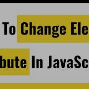 Change Element Attribute
