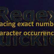 Replacing Exact Number Of Character Occurrences