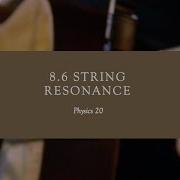 8 6 String Resonance
