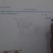 GATE CSE 2012 Q Algorithms GATE Insights Version CSE