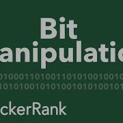 Algorithms Bit Manipulation