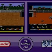 Operation Wolf NES Vs Master System Side By Side Comparison Graphics