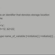 Variables And Operators In Java Module 2 Chapter 2 2 2 7 Object Oriented Concepts 18CS45