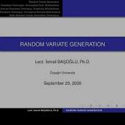 Simulation Modeling 33 What Is A Random Variate