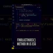 Find INDEX Of The Last Element Of Array Using This Method In JS Shorts Javascript Programming