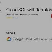 Cloud SQL With Terraform Arcade Network Devil