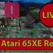 LIVE Repairing Atari 65XE 1980 S 8 Bit Computer