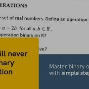 SOLVE BINARY OPERATIONS WITH EASE