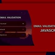 Check Email Validation With Javascript Javascript Form Validation