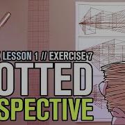 Drawabox Lesson 1 Exercise 7 Plotted Perspective