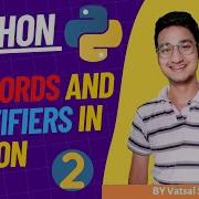Keywords And Identifiers In Python Jupyter Notebook Tutorial Python Basics For Beginners 2026