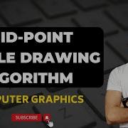 Midpoint Circle Drawing Algorithm Computer Graphics