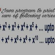 How To Write A Program In Java To Print The Series Knowledge Light