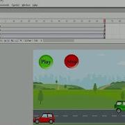 How To Make A Moving Car In Macromedia Flash 8 Play And Stop Button In Flash Using Button Symbol