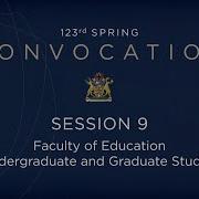 2025 Spring Convocation Session 9