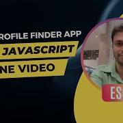 GitHub Profile Finder App Using Javascript In One Video ES6 English