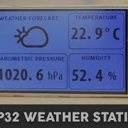 ESP32 WiFi Weather Station Project With A Nextion Display And A BME280 Sensor