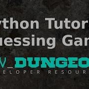 Python Tutorial Guessing Game