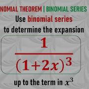 APPLY ENGINEERING MATHEMATICS Binomial Series Example 2