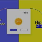 Flip A Coin HTML CSS And JS Step By Step Javascript Project DivyanshSavita Javascript