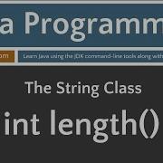 Learn Java Programming String Class Tutorials Length