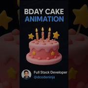Wish Happy Birthday Like A Coder Animated HTML Surprise Website