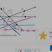 Finding Angle Measures Between Intersecting Lines Khan Academy