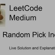 398 Random Pick Index Leetcode Medium