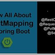 Putmapping Spring Boot Example Spring Boot Putmapping Spring Boot Putmapping Example