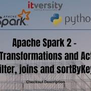 Apache Spark 2 Базовые преобразования и действия 03 Filter Joins и SortByKey