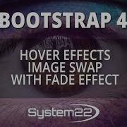 Эффекты наведения курсора в Bootstrap 4 смена изображений с эффектом затухания