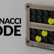 FIBONACCI CODE Flip Dot Clock